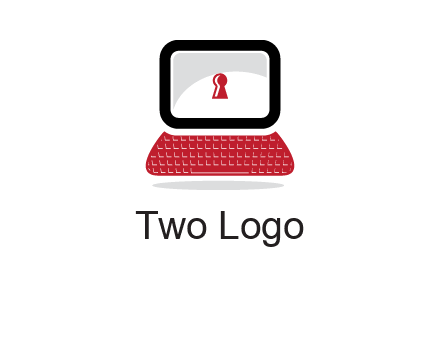 laptop security computer logo