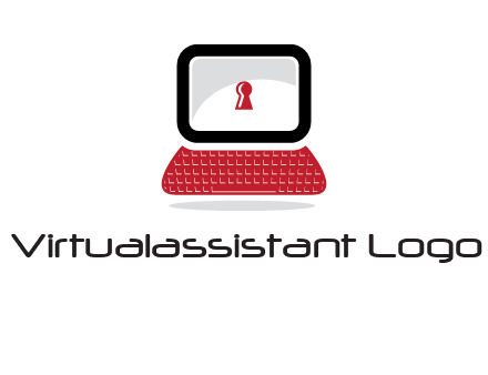 laptop security computer logo
