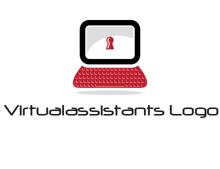 laptop security computer logo