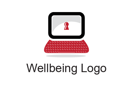 laptop security computer logo