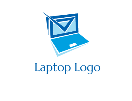 triangle shape in laptop