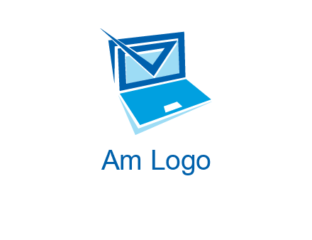 triangle shape in laptop