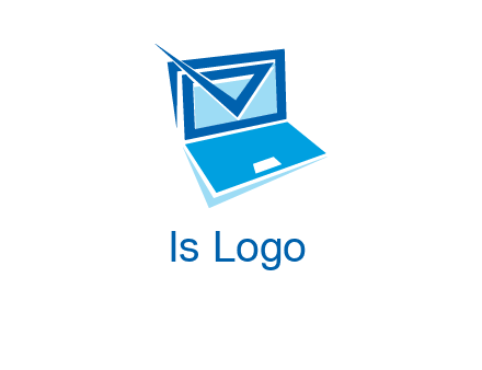 triangle shape in laptop