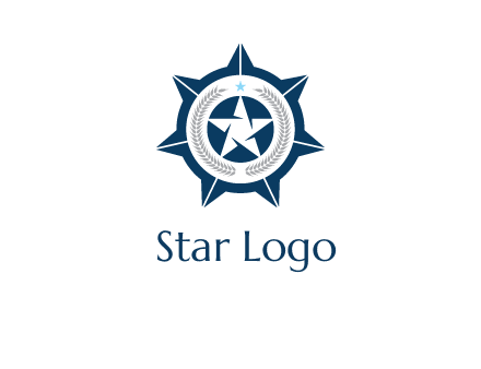 stars in circle logo