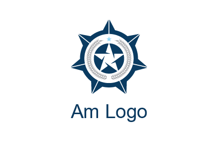 stars in circle logo