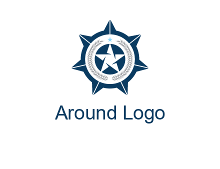 stars in circle logo
