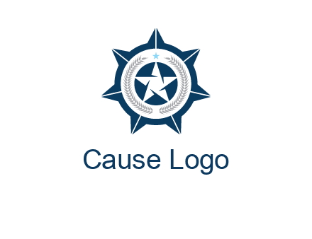 stars in circle logo