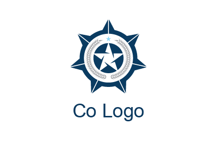 stars in circle logo