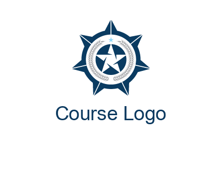 stars in circle logo