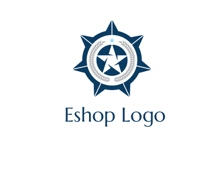 stars in circle logo
