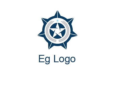 stars in circle logo