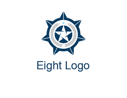 stars in circle logo