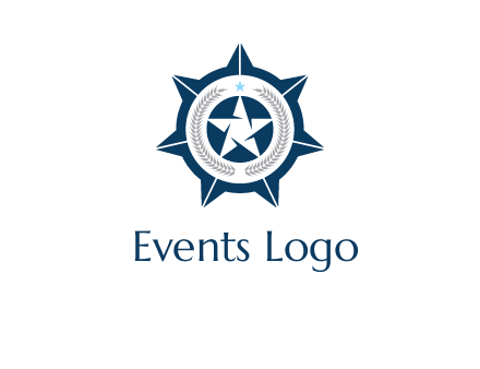 stars in circle logo