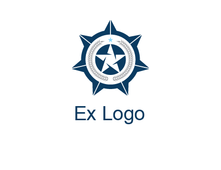 stars in circle logo