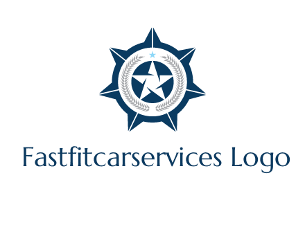 stars in circle logo