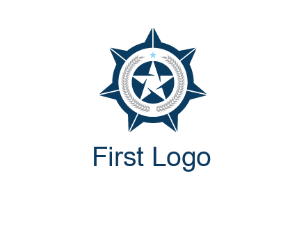 stars in circle logo