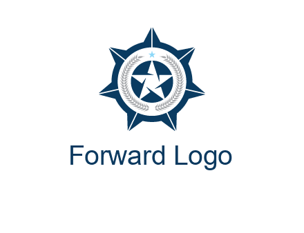 stars in circle logo