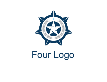 stars in circle logo