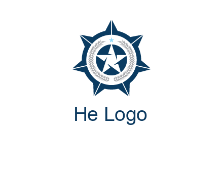stars in circle logo
