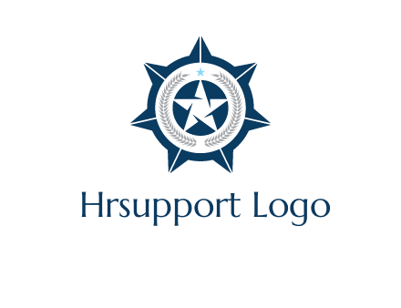 stars in circle logo