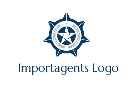 stars in circle logo