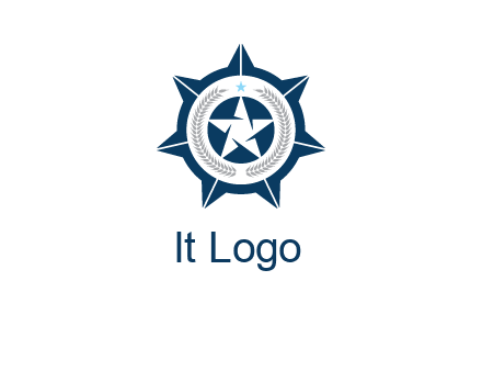 stars in circle logo