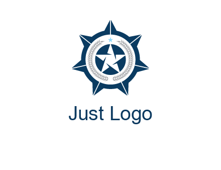 stars in circle logo