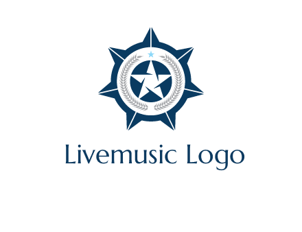 stars in circle logo