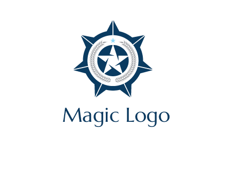 stars in circle logo
