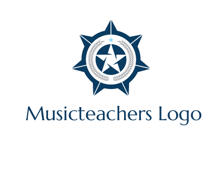 stars in circle logo