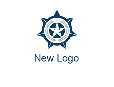 stars in circle logo