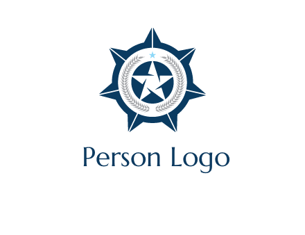 stars in circle logo
