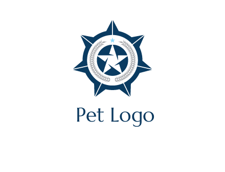 stars in circle logo