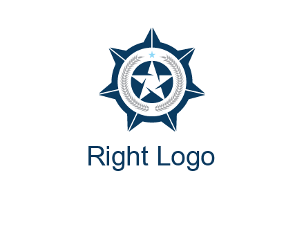stars in circle logo