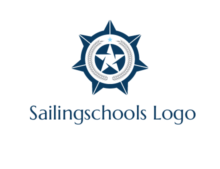stars in circle logo