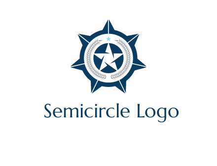 stars in circle logo