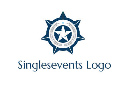 stars in circle logo