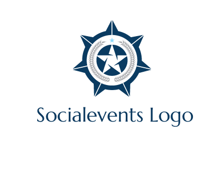 stars in circle logo