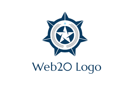 stars in circle logo
