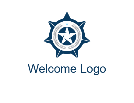 stars in circle logo