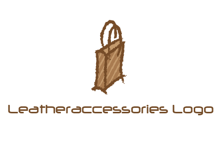 grunge shopping logo