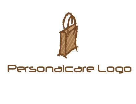 grunge shopping logo