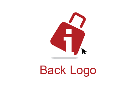 luggage shopping logo
