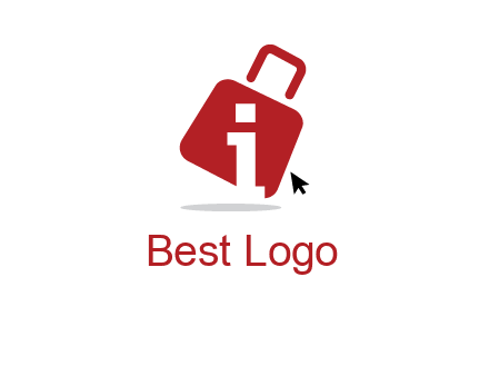 luggage shopping logo
