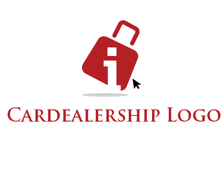 luggage shopping logo