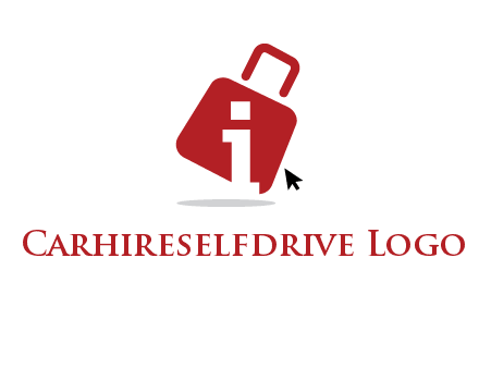 luggage shopping logo