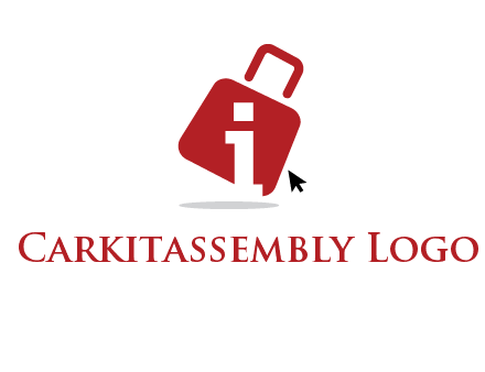 luggage shopping logo
