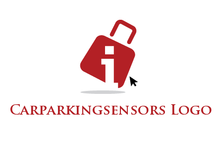 luggage shopping logo