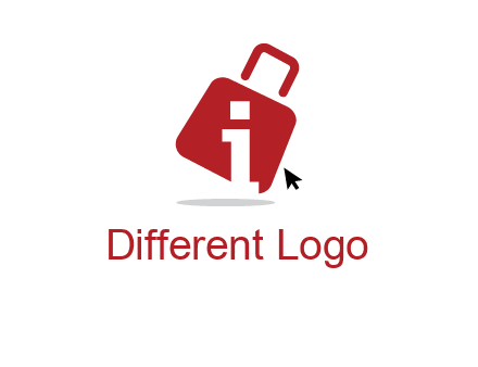 luggage shopping logo