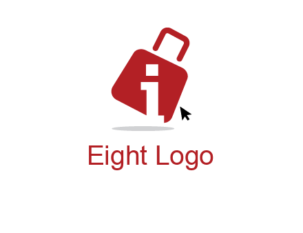 luggage shopping logo